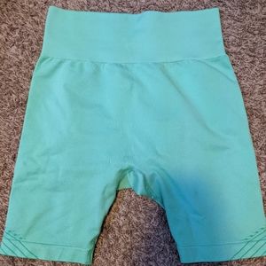 Joy lab neon green biker shorts